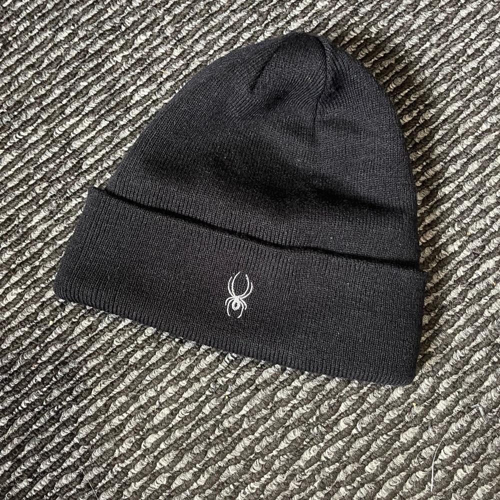 Spyder Charcoal Knit Beanie